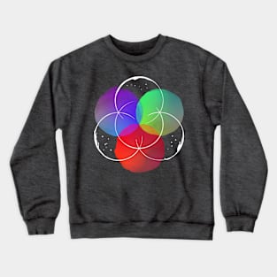 Seed of Life - Colouring Outside The Lines Crewneck Sweatshirt